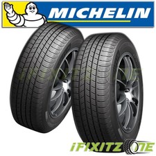 2 Michelin Defender Th 19565r15 91h Tires 820ab 80000 Mile All Season New