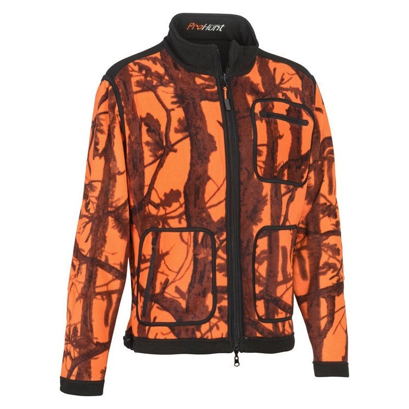 Blouson polaire réversible ProHunt contre le froid matinal et l'humidité