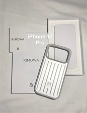 RIMOWA iPhone 17 Pro Case Silver Aluminium Phone Case - Luxury Case 