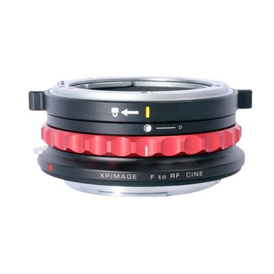 XPIMAGE Lens Mount Adapter for Nikon F Lens to Canon RF Cinema Camera R6 R5 C70
