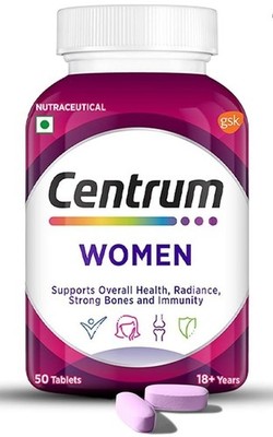 Centrum Women -Multivitamin Tablet for Women With 23 Vital Nutrients including Z