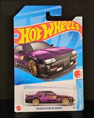 Hot Wheels 2024 HW J-IMPORTS #44 NISSAN SKYLINERS RS (KDR30) lila NEUWERTIG