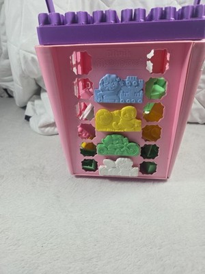 Mega Bloks First Builders Bulk Lot w/ Storage Bucket   Toddler Building...