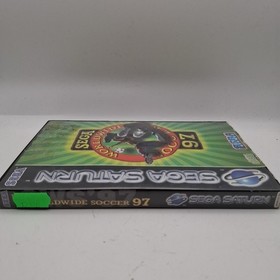 Worldwide Soccer 97 Sega Saturn Video Game Manual PAL