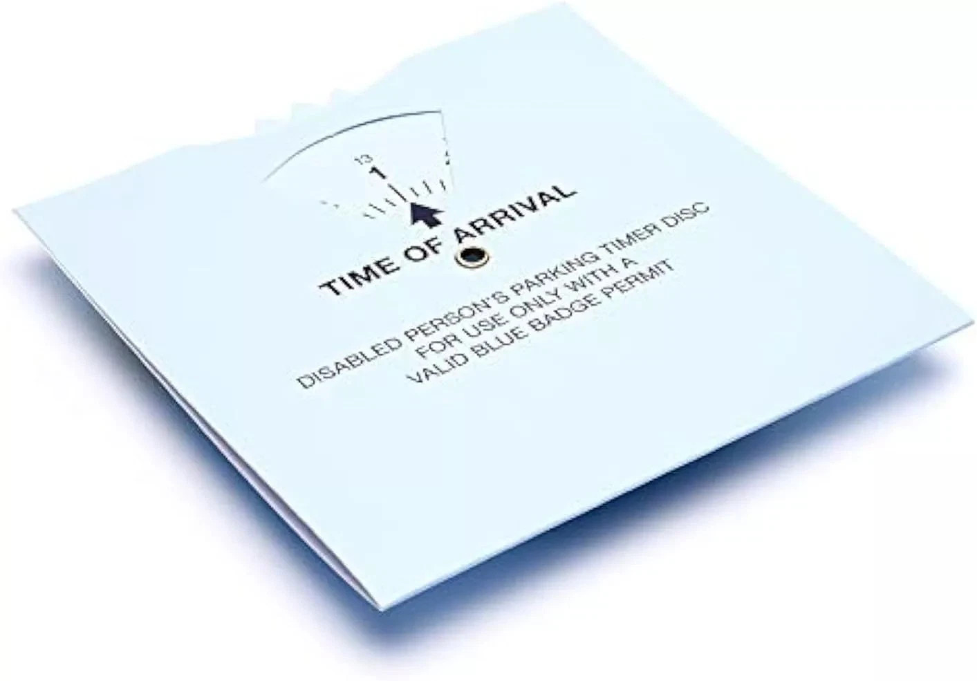 Blue Badge Company Parking Clock Timer Disc for Disabled Parking Permit Cover UK