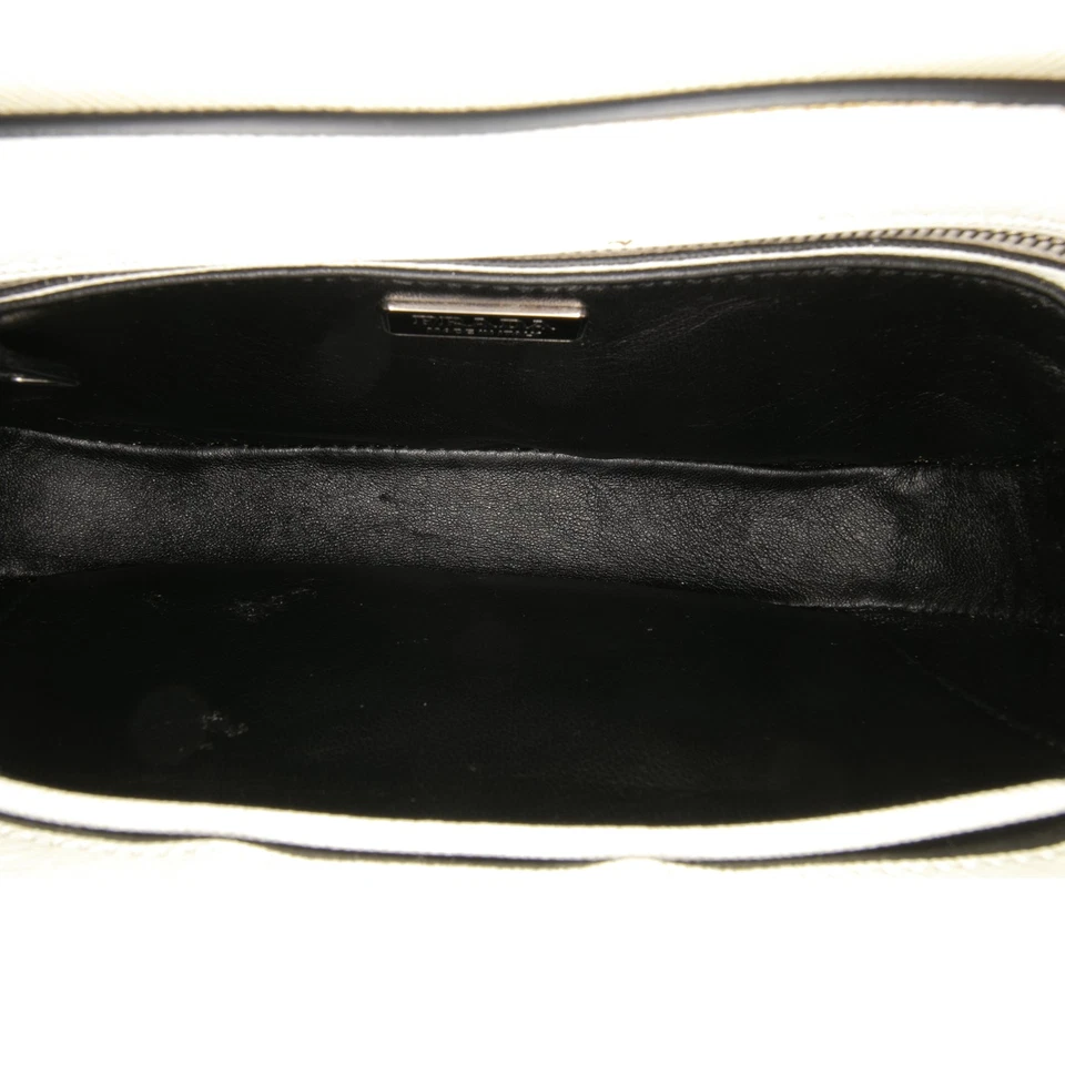 Cartera de Cuero Saffiano Autenticada Prada Lux Arcade Blanco Marfil Foto 4 de 4