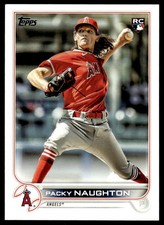 2022 Topps #540 Packy Naughton Los Angeles Angels Baseball