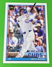 2026 Topps Series 1 1991 Topps #T91-37 Seiya Suzuki, Chicago Cubs