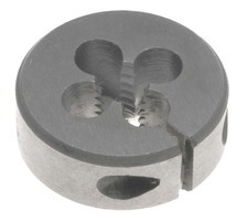 3-48 Round Adjustable Die, 1" Outside Diameter - High Speed Steel