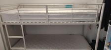 Metal Bunk Bed Frame With X2 Mattress See Description