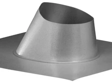 HART & COOLEY 5RF Roof Flashing 5" Pipe Galvanized Adjustable Type B