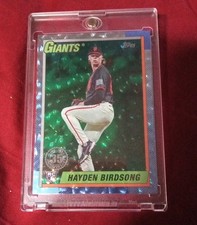 2025 Topps Series 1 Baseball Hayden Birdsong RC 35th Anniversary 50/99Giants 