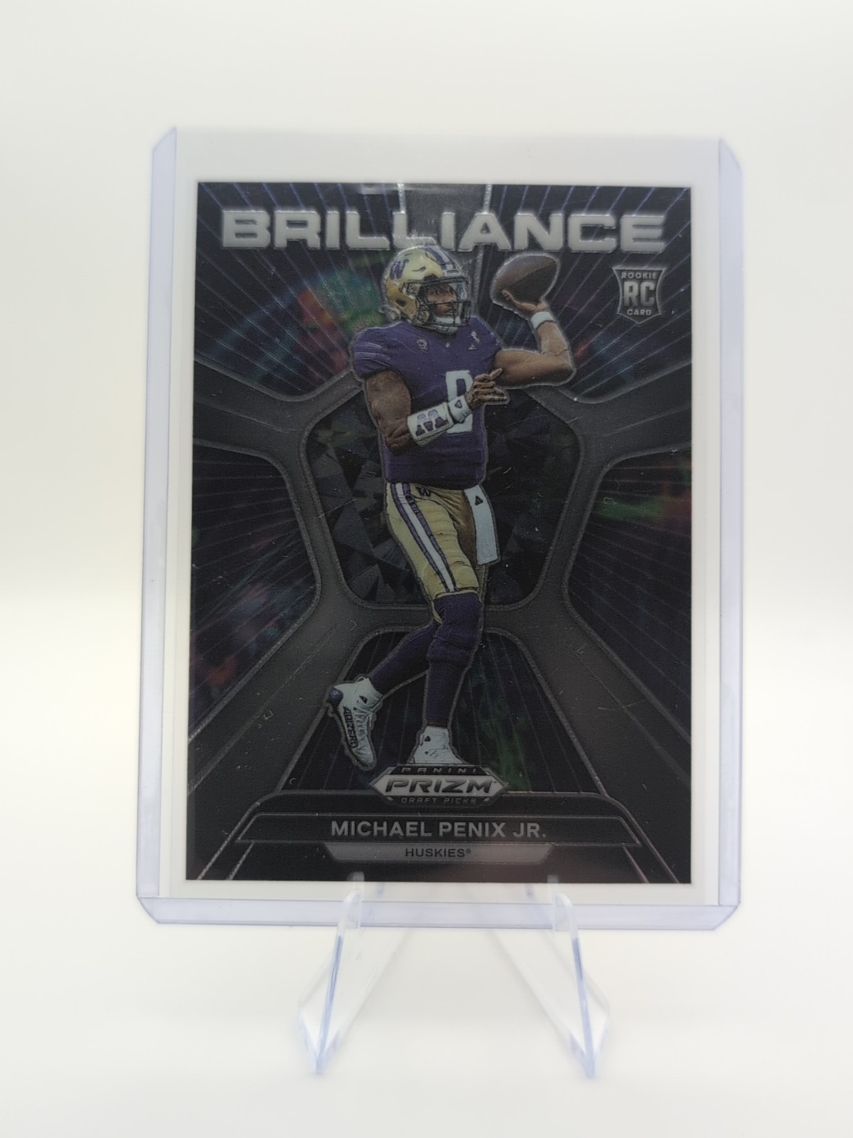 2024 Panini Prizm Draft Picks - Brilliance Michael Penix Jr. #BR-MPJ (RC)