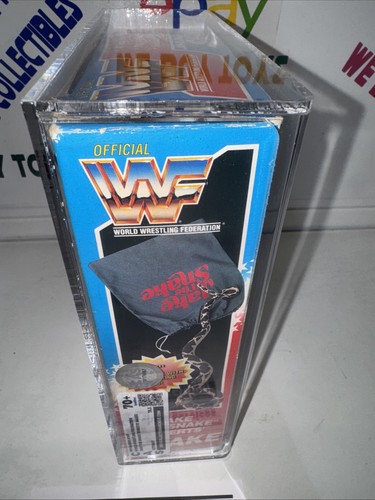 WWF Hasbro Wrestling superstars Jake the snake pet  Damien CAS Q70+ 🔥 - Afbeelding 6 van 12