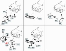 Neu MERCEDES-BENZ C-Klasse W204 Nebelscheinwerfer Vorne Rechts 0999060251 Neu MERCEDES-BENZ C-Klasse W204 Nebelscheinwerfer Vorne Rechts 0999060251