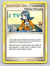 Felicity's Drawing 98/106 Uncommon Great Encounters Pokemon MP on eBay