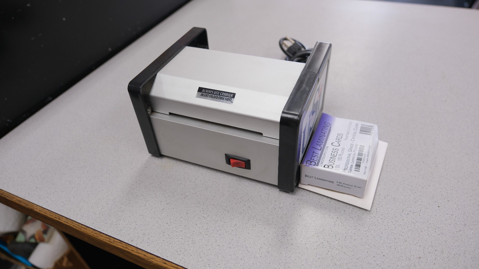 USI HD400 4" HEAVY DUTY THERMAL POUCH LAMINATOR MADE IN USA FREE SHIP