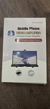 Mobile Phone Video Amplifier 14" Enlarged Screen Magnifier Home Cinema NEW