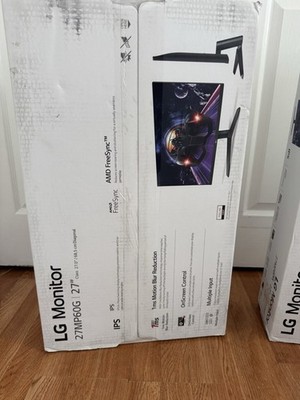 LG 27MP60G 27'' Full HD IPS Display Gaming Monitor FreeSync 75Hz 1ms VGA HDMI