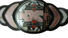 Women Wrestling Championship Leather Replica Belt Plated Adult Size BRAND NEW