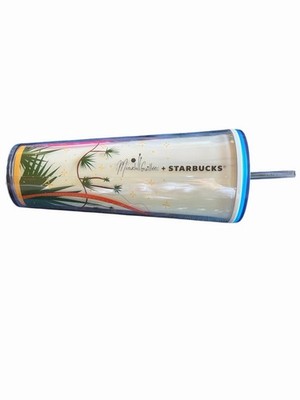 Starbucks Manuela Guillen 2023 Multicolor Abstract Plastic Tumbler 