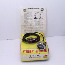Stewart Warner Sw D-692-e 60 Water Temperature Gauge New Old Stock Stewart Warner Sw D-692-e 60 Water Temperature Gauge New Old Stock