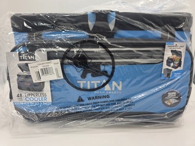 Arctic Zone Titan Deep Freeze Cooler   48 Can Zipperless HardBody - Blue - 32 Qt
