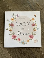 Baby In Bloom Guest Book Soft Cover