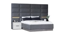 Bett Doppelbett Betten MöBel Einrichtung Neu MöBel Design Hochglanz Schlafzimmer