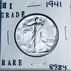 1941 LIBERTY WALKING SILVER HALF DOLLAR HI GRADE U.S. MINT RARE COIN 8984