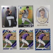 (11) Kyle Freeland Lot Topps Stadium Club Bowman Chrome Panini Allen Ginter RC