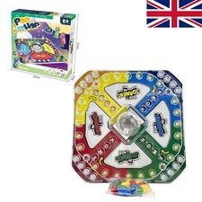Family Game Board Pop Toy Ludo Classic Childrens And Family Hop Kids Frustration
