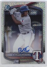 2025 Bowman Chrome Prospect Mega Box Braylin Morel #BMA-BM Auto 05k6