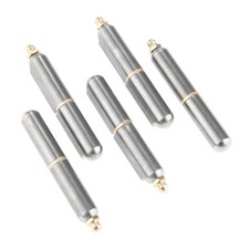 5Pcs 3 Inch BBQ Smoker Bullet Weld on Bullet Hinge Weldable Barrel Hinges DIY