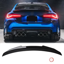 For 2021+ BMW G22 4 Series i4 G82 M4 GLOSSY BLACK MP STYLE Trunk Wing Spoiler