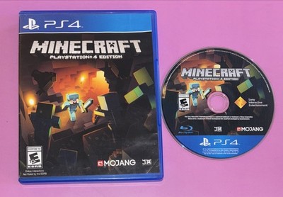 Minecraft (PlayStation 4, EDITION 2014) PS4 ~ Clean Disc - Fast Shipping!