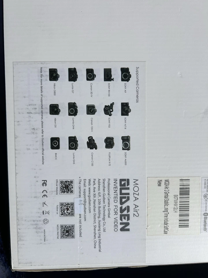 Estabilizador cardán cámara Moza Air 2 3 ejes + control de enfoque + accesorios Foto 4 de 4