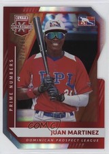 2021 Panini Elite Extra Edition Prime Numbers C Die-Cut 71/168 Juan Martinez 0q3