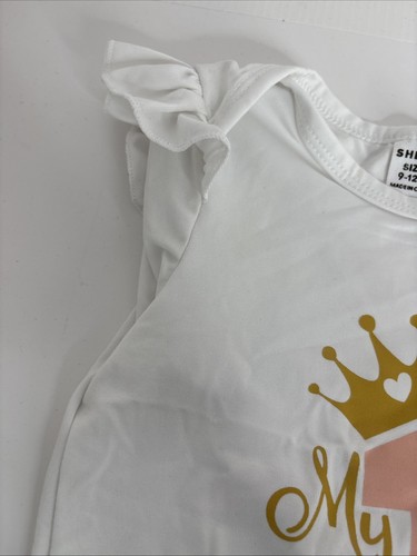 Body fille 9-12m Bb My1er anniversaire et jupe tutu rose Bb - Photo 3/12