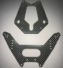 FR-0052 FanRC Worlds Carbon Fiber Front Shock Tower, Worlds Fits RC10T