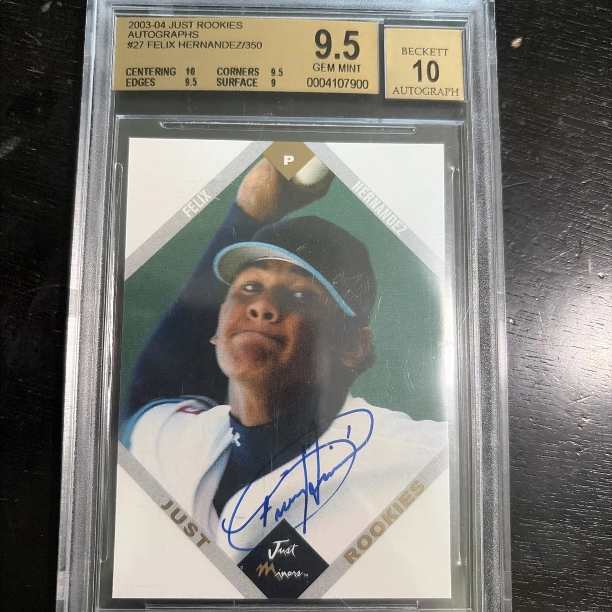 Felix Hernandez Rookie Baseball Sports Trading Cards & Accessories 