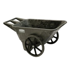Rubbermaid FG564200BLA 8 3/4 cu ft Big Wheel Cart