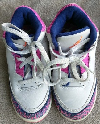 Nike Air Jordan Retro Barely Grape-Hyper Crimson-Fire Pink 654964-500 Sz 9C.    