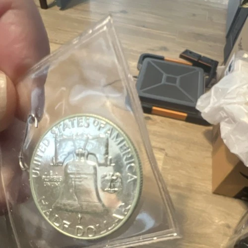 Franklin Half Dollar 1960 P Uncirculated Silver 50C Coin