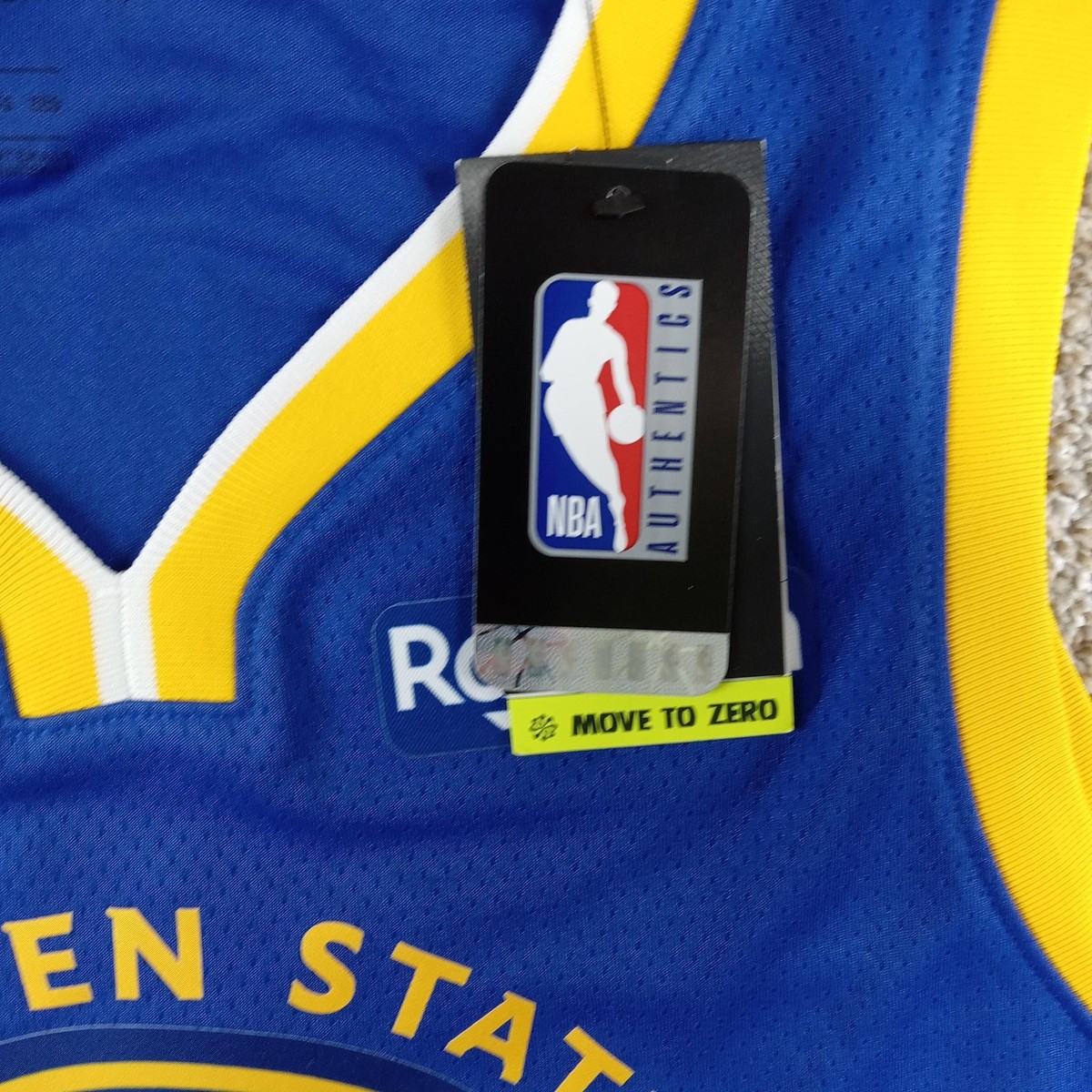 Golden State Warriors Jersey Mens 2XL NBA Basketball Klay Thompson 