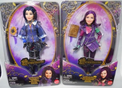 Disney Descendants (Evie & Mal) Isle of the Lost~Fashion Doll ~ 10th Anniversary