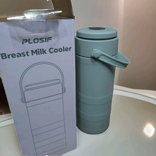 PLOSIF Breast Milk Cooler Portable Travel Storage Bag with 2 Bottles ZC-303