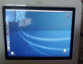 Apple eMac A1002 All in One Computer PC G4 with Keyboard and Mouse (260006)