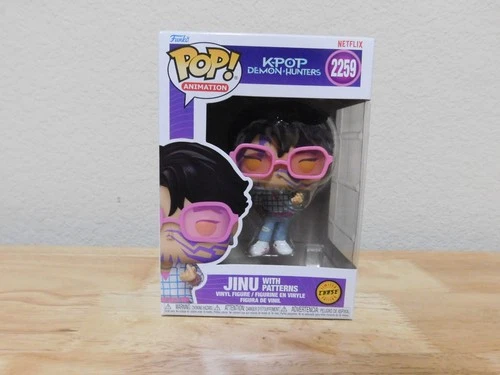 FunkoPopAnimationK-Pop Demon Hunters Limited Edition Chase#2259 Jinu w/Patterns