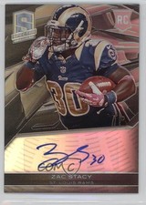 2013 Panini Spectra Rookie Auto 11/299 Zac Stacy #199 Auto q2g